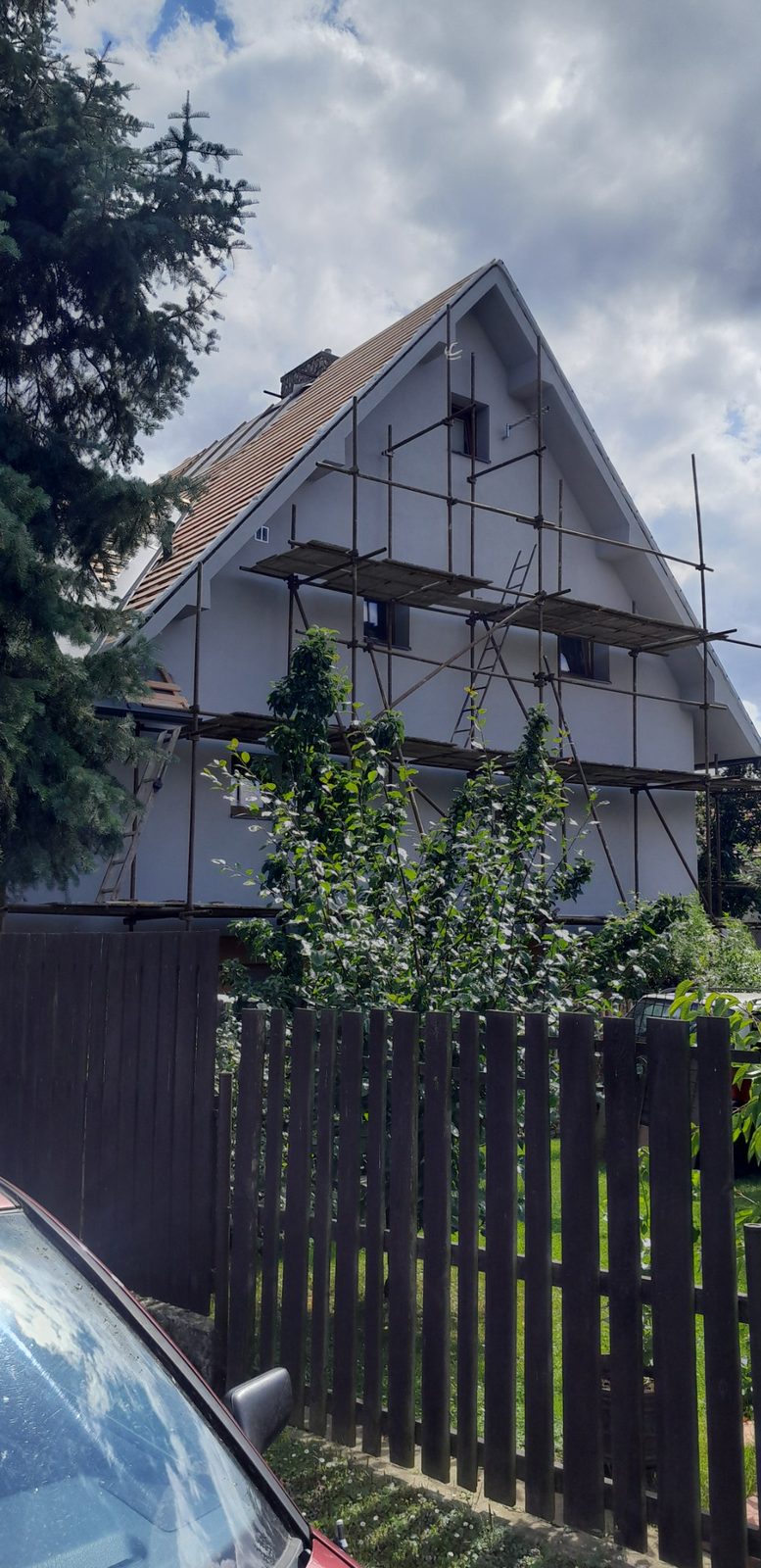 Zateplení fasády rodinného domu